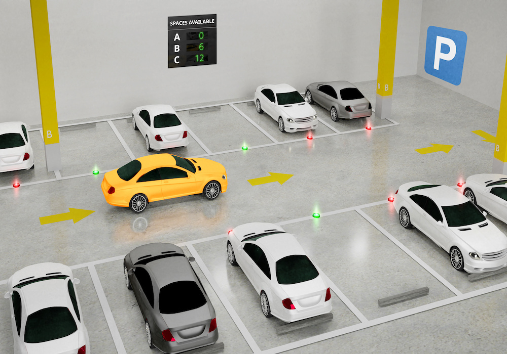 Smart Parking IoT product - Parking Radar sensor device ready to use