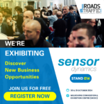 Sensor Dynamics is Exhibiting at National Roads and Traffic